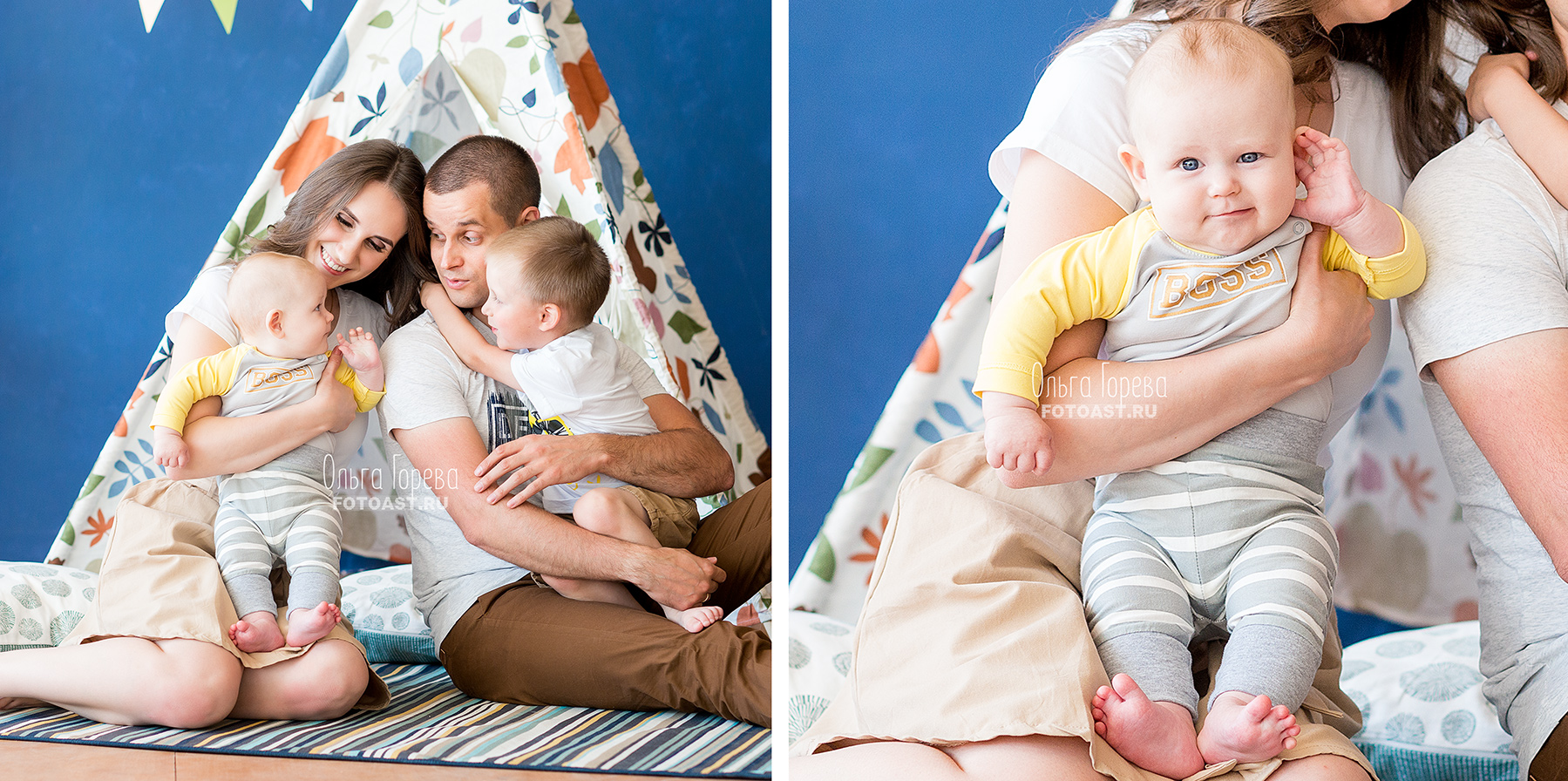 Детская фотосессия в фотостудии в Кирове