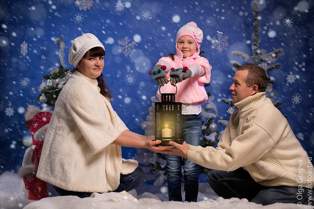 Новогодний фотопроект 2013