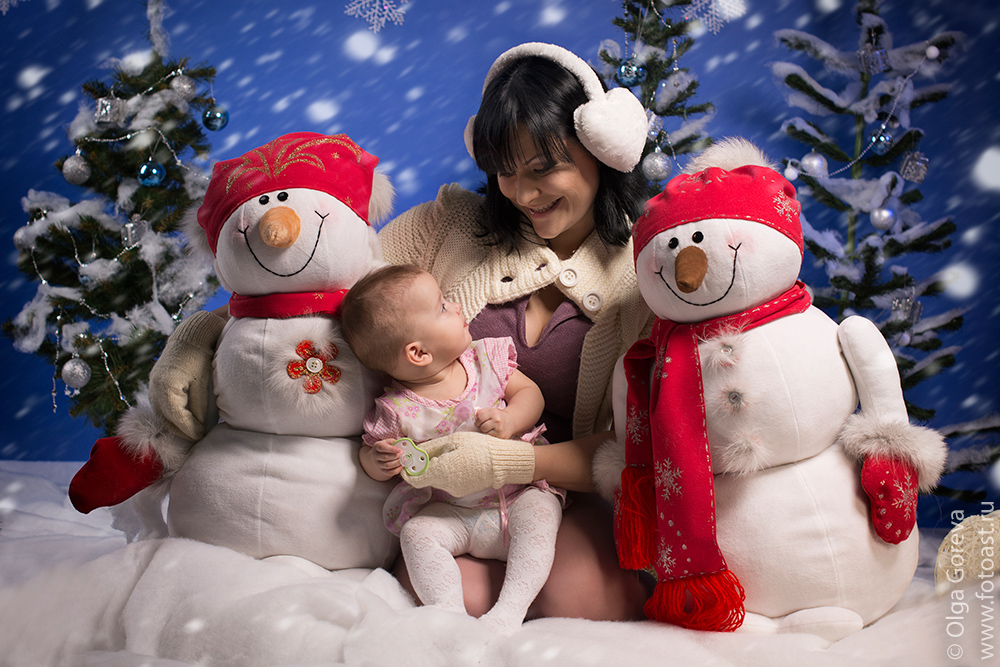 Новогодний фотопроект 2013