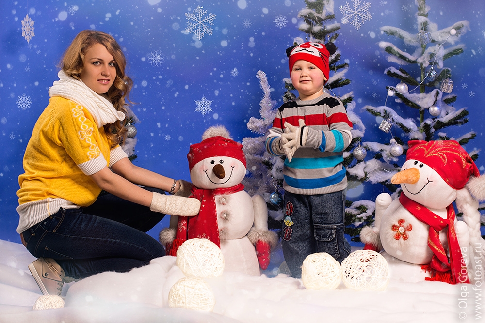 Новогодний фотопроект 2013