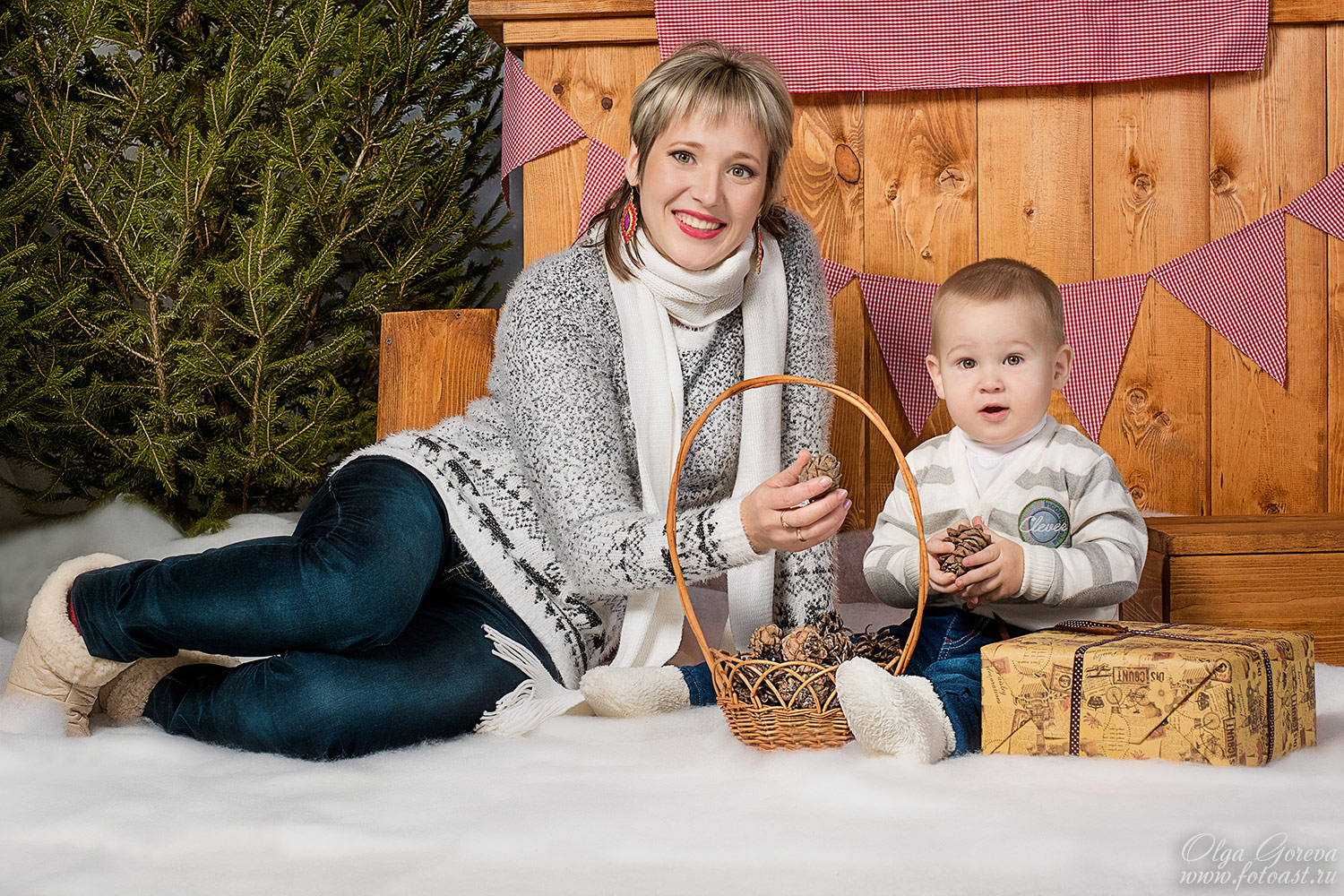 Новогодний фотопроект 2014