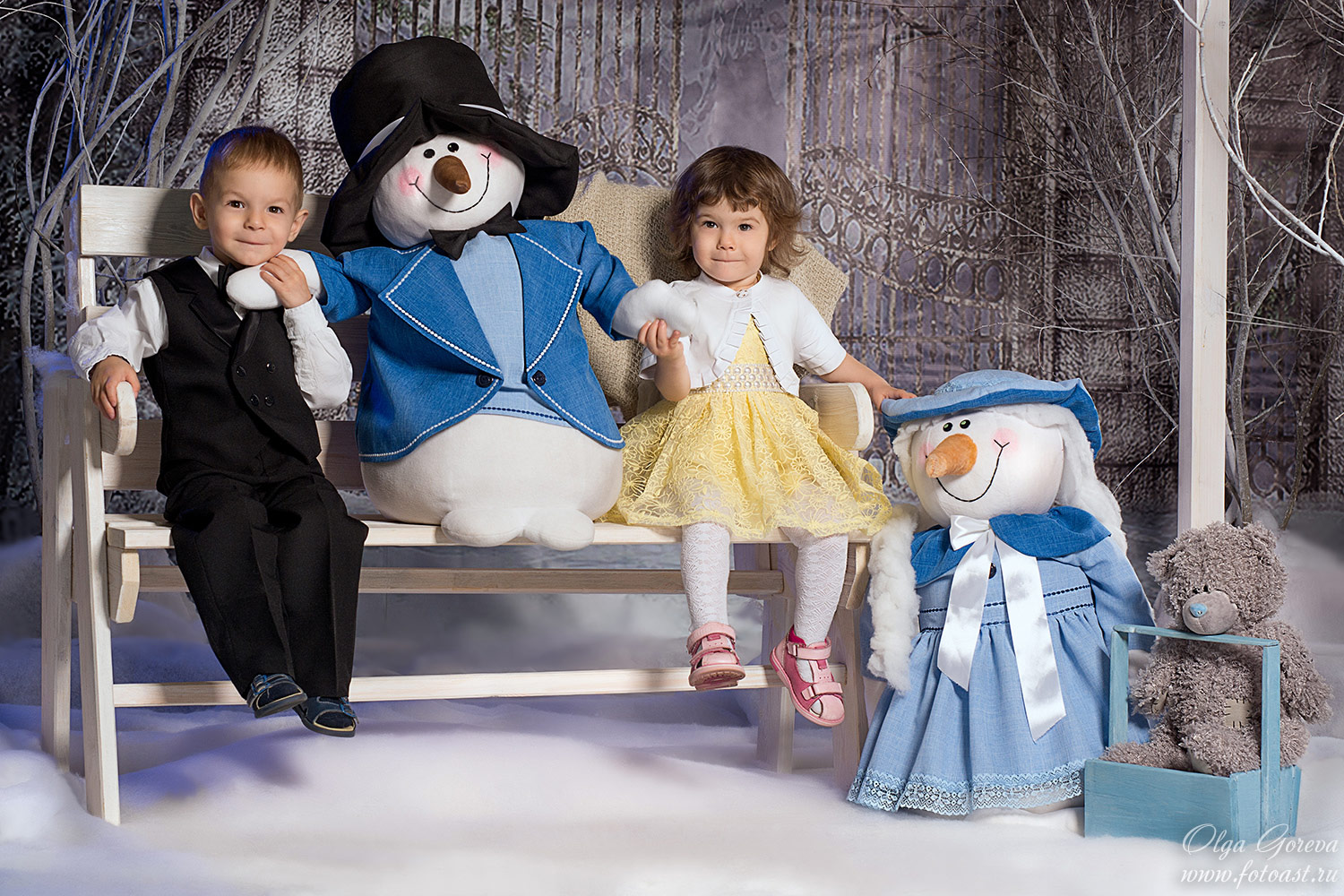 Новогодний фотопроект 2014