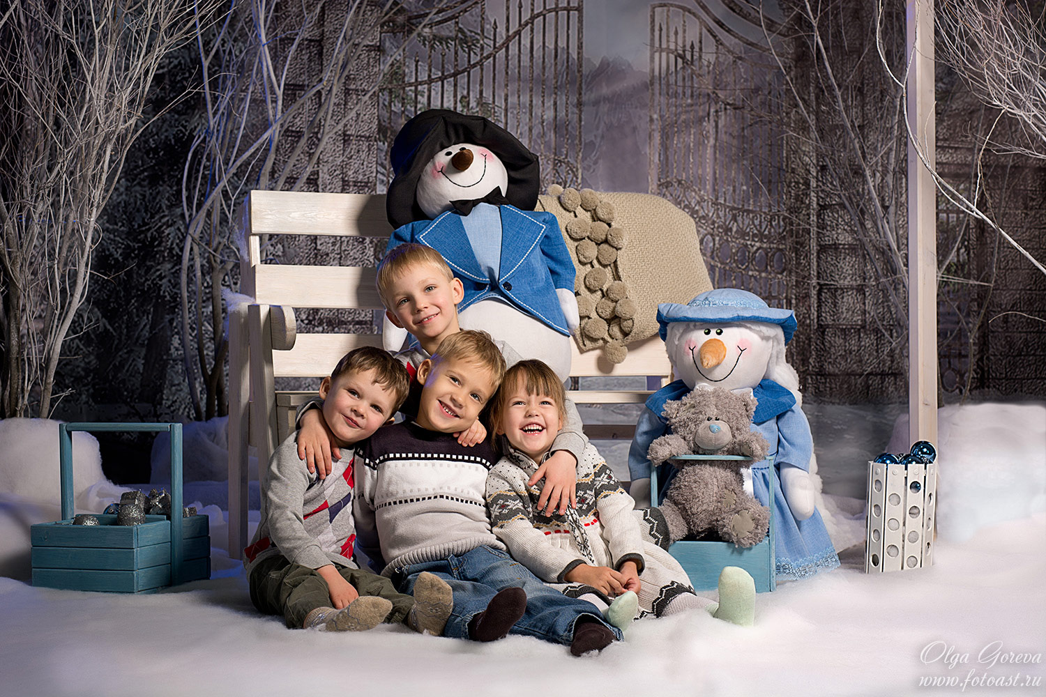 Новогодний фотопроект 2014