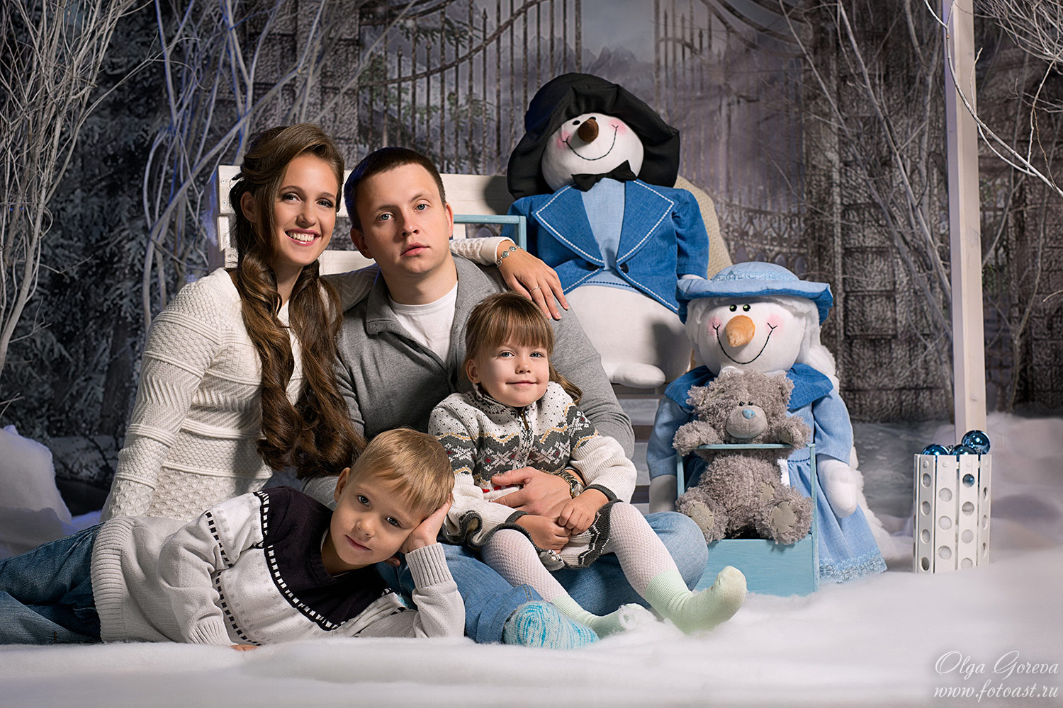 Новогодний фотопроект 2014
