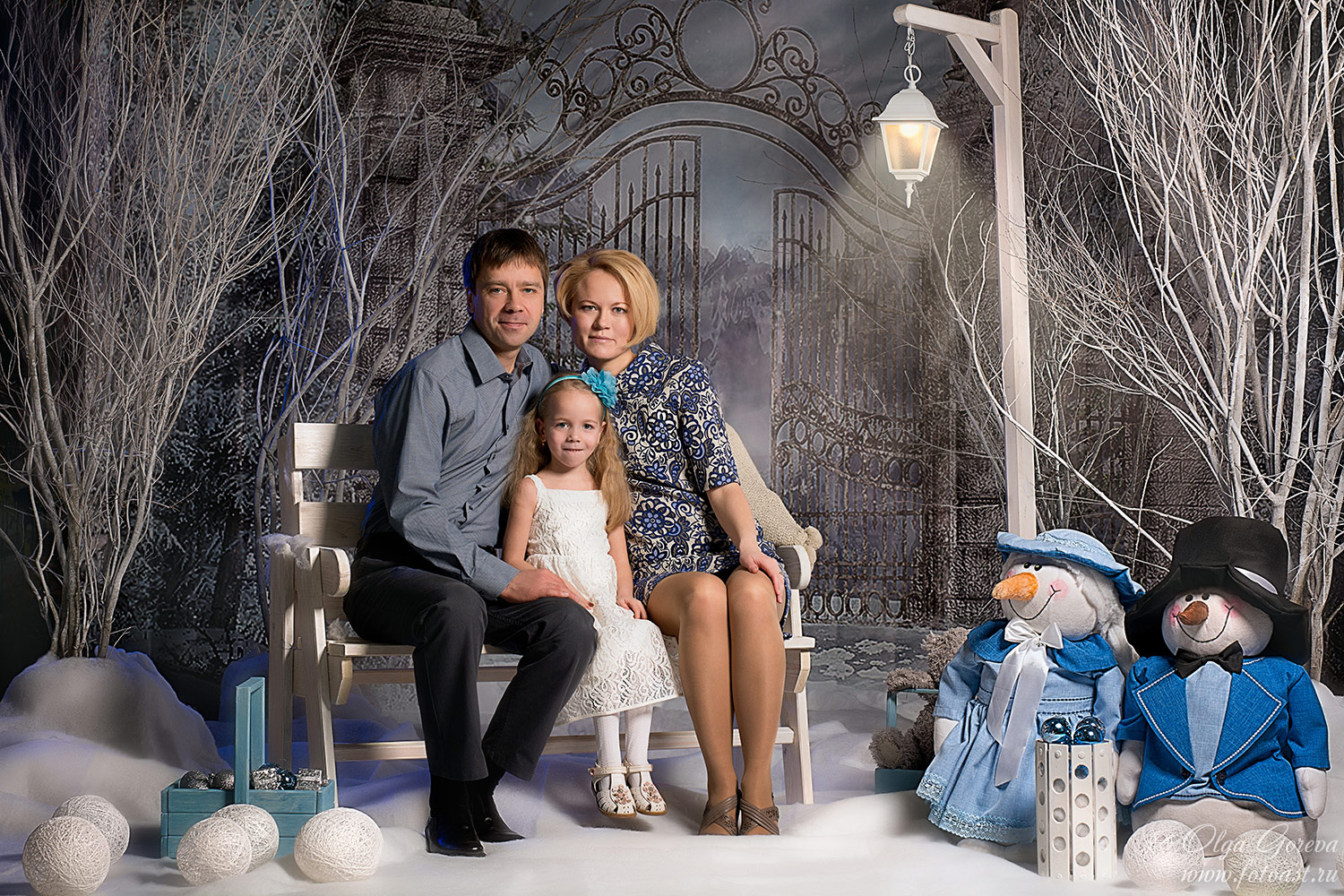 Новогодний фотопроект 2014