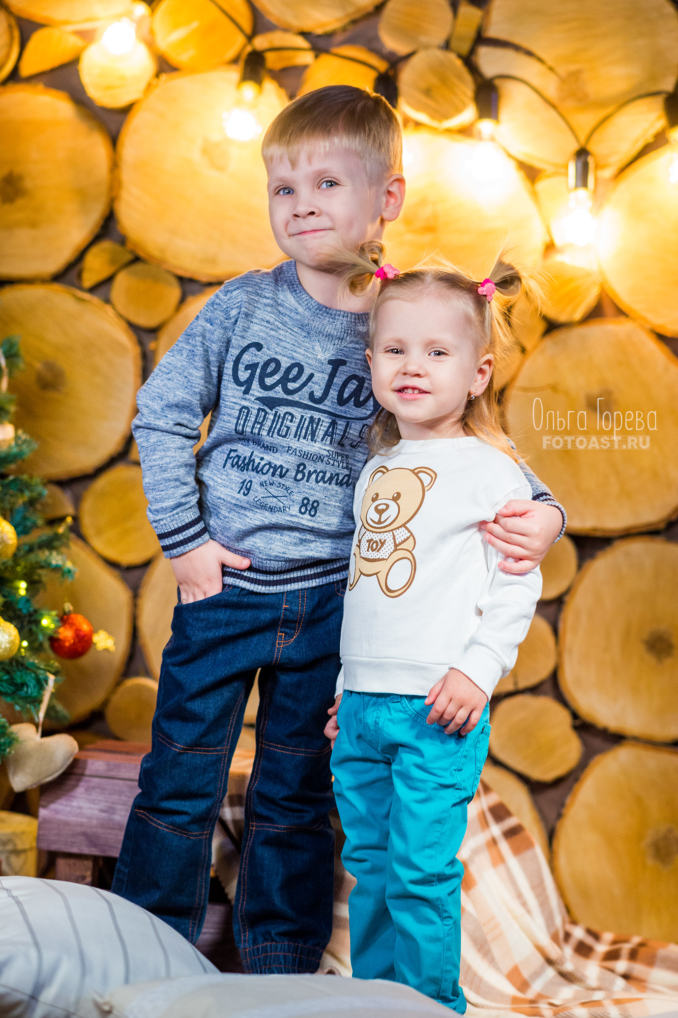 Новогодний фотопроект в фотостудии в Кирове