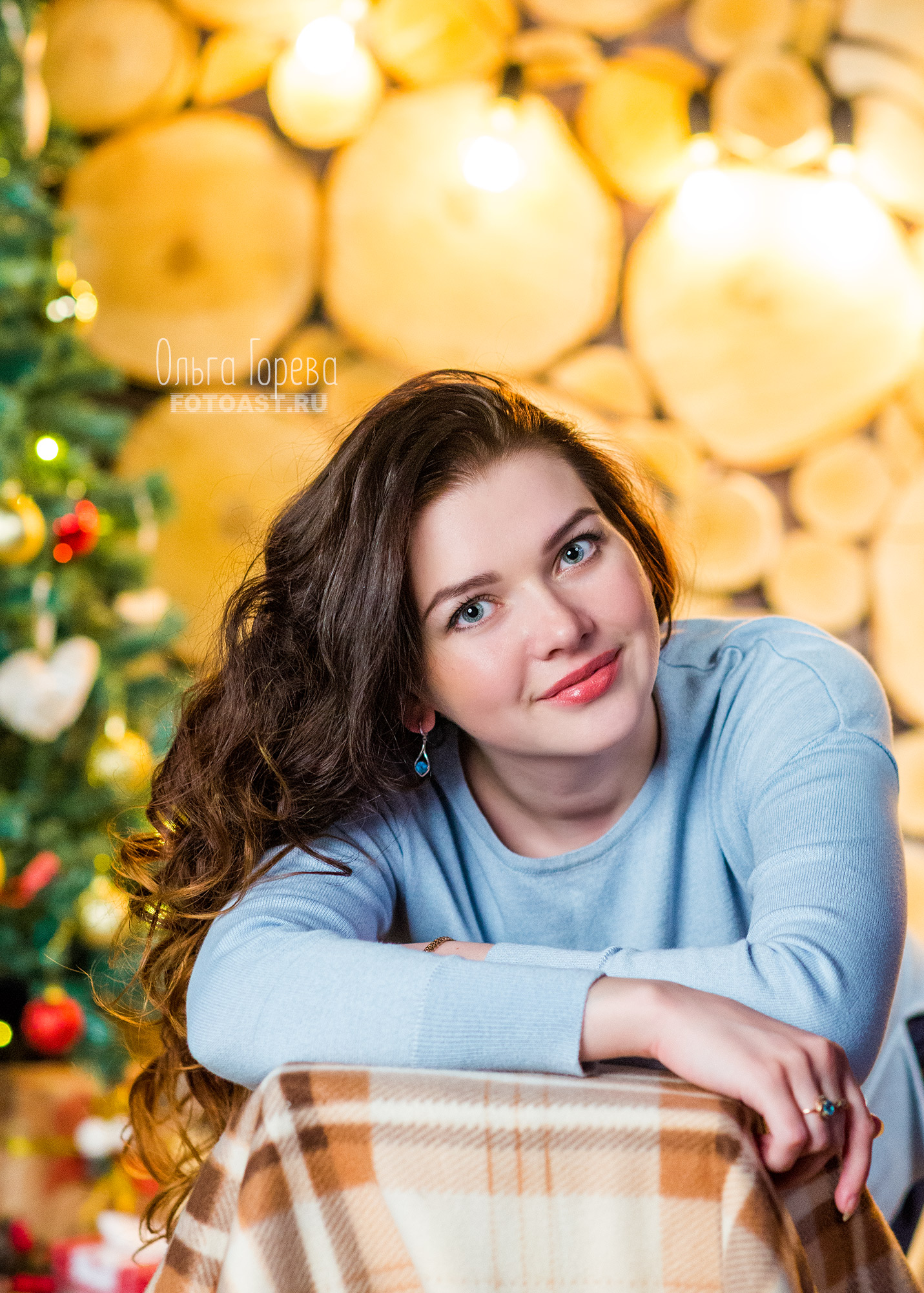 Новогодний фотопроект в фотостудии в Кирове