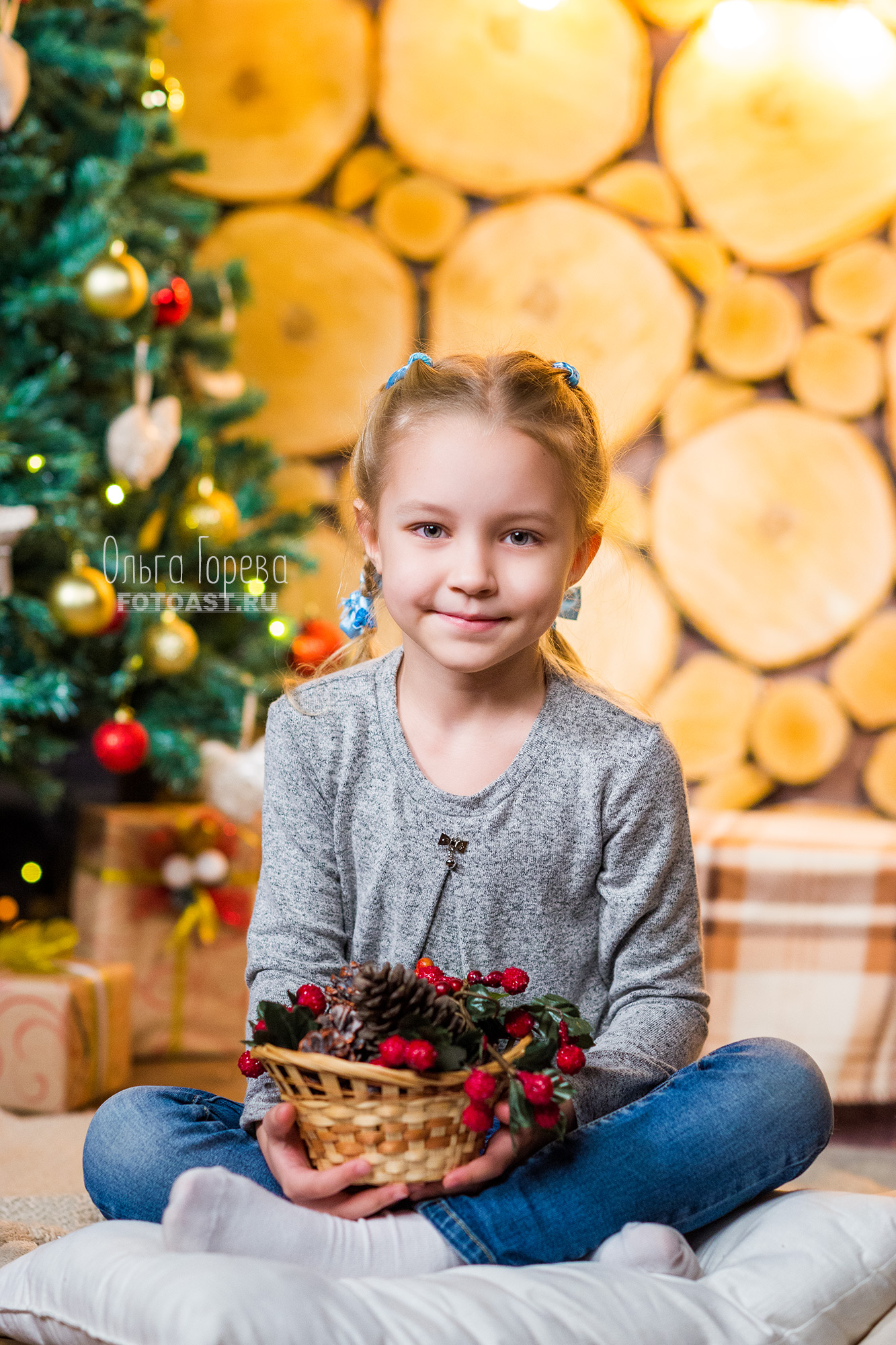 Новогодний фотопроект в фотостудии в Кирове