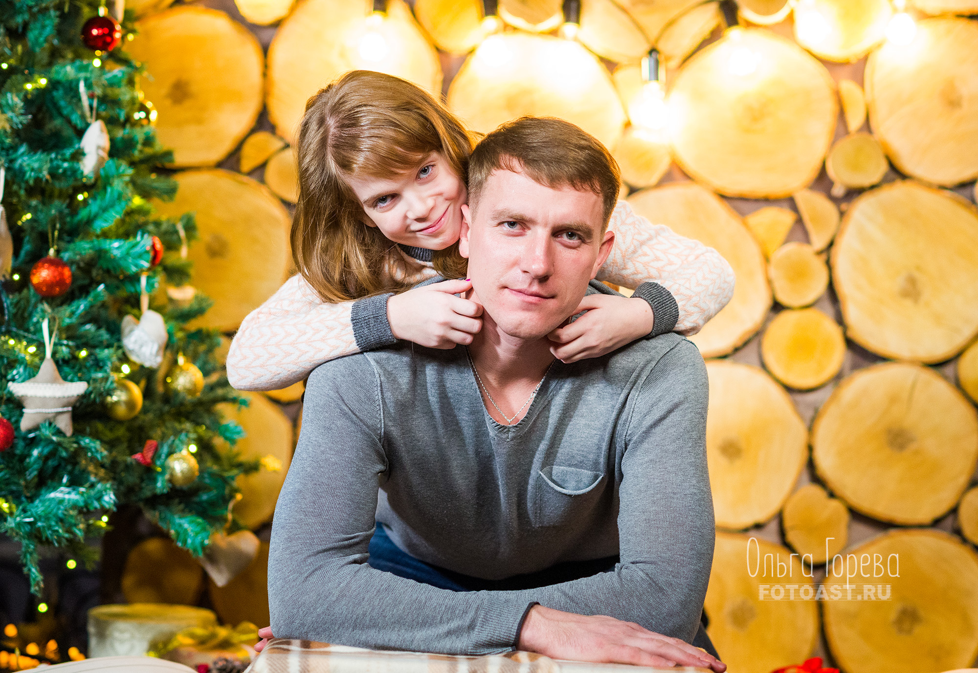 Новогодний фотопроект в фотостудии в Кирове