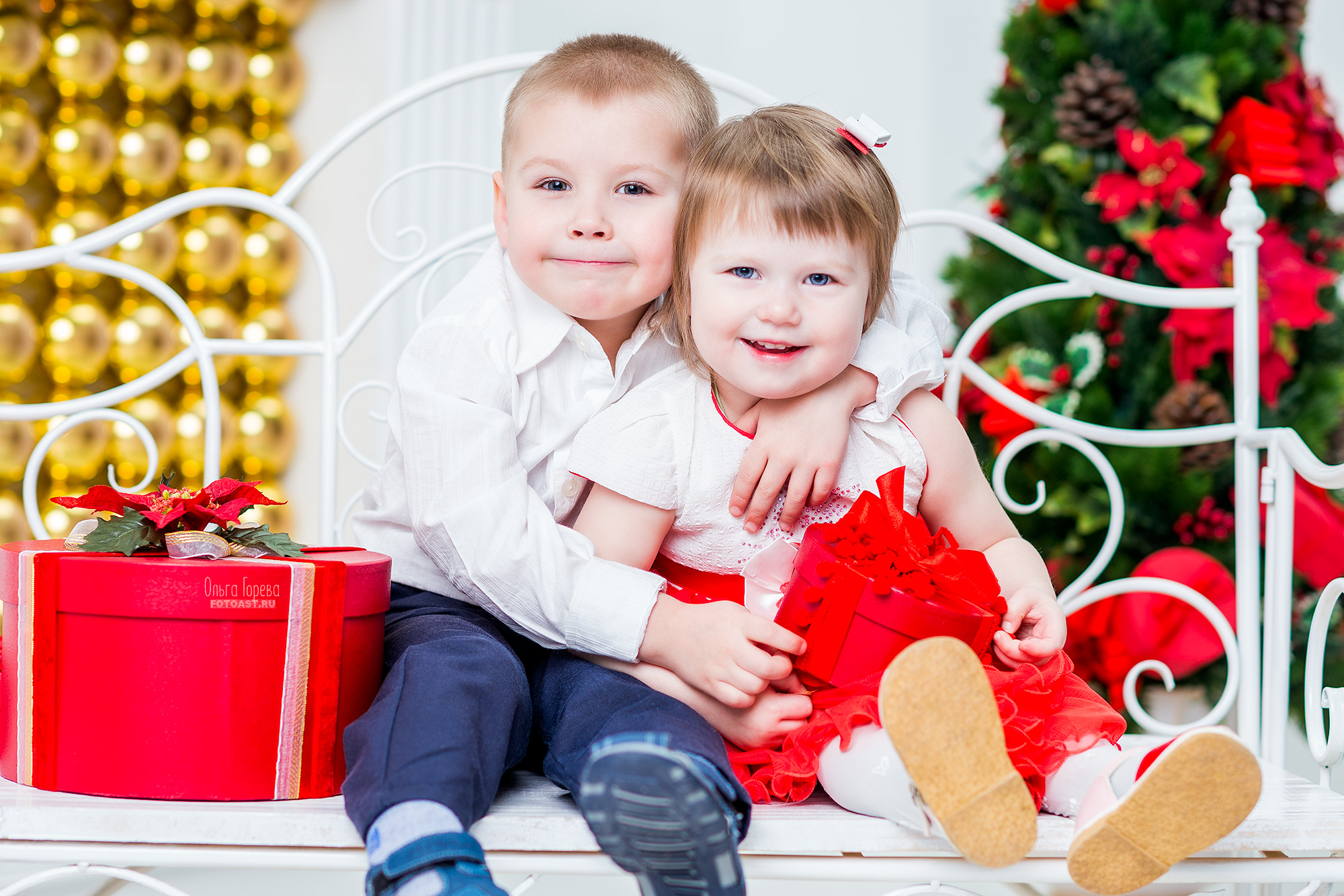 Новогодний фотопроект в фотостудии в Кирове