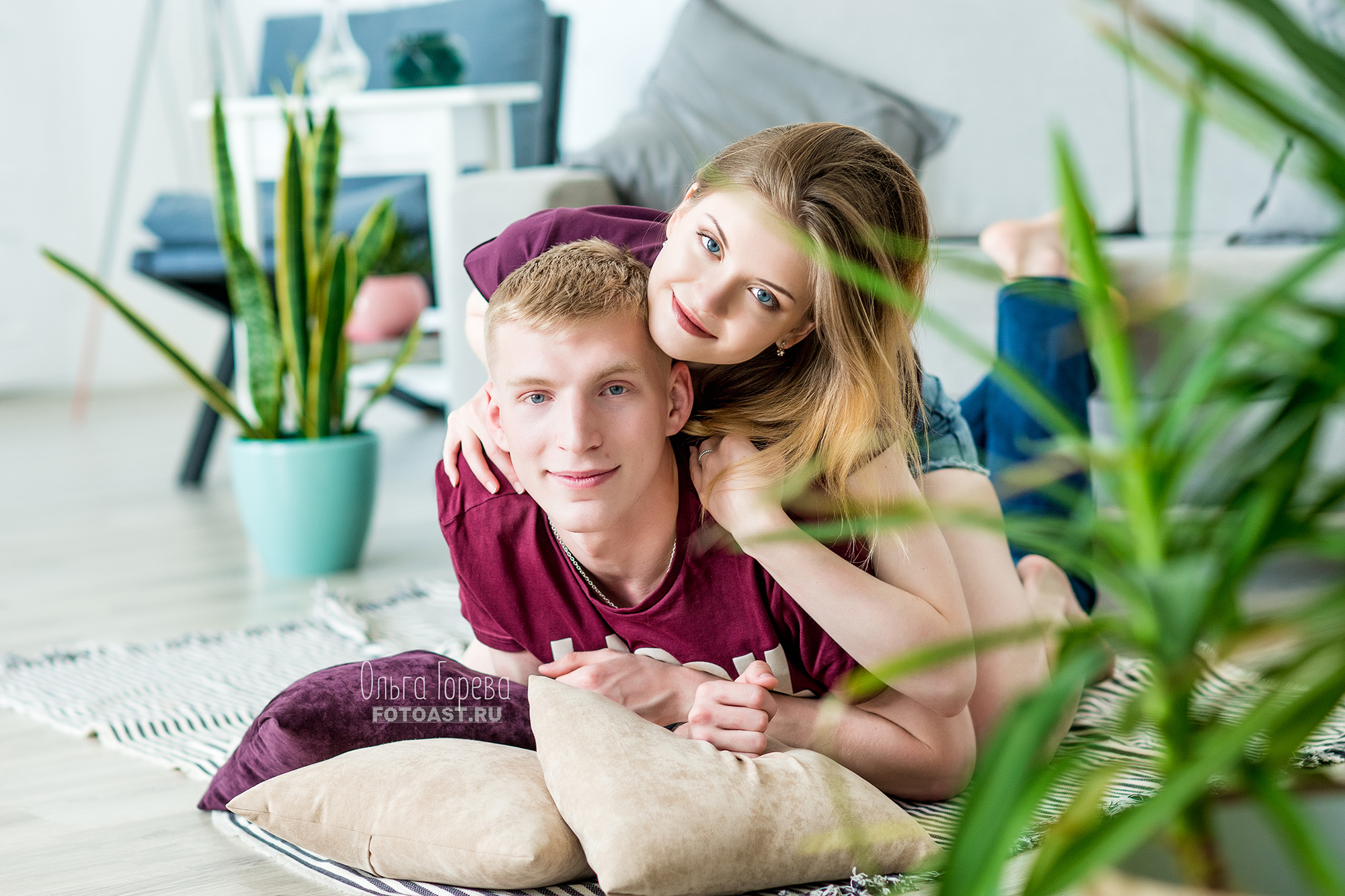 Lovestory в фотостудии Light Up в Кирове