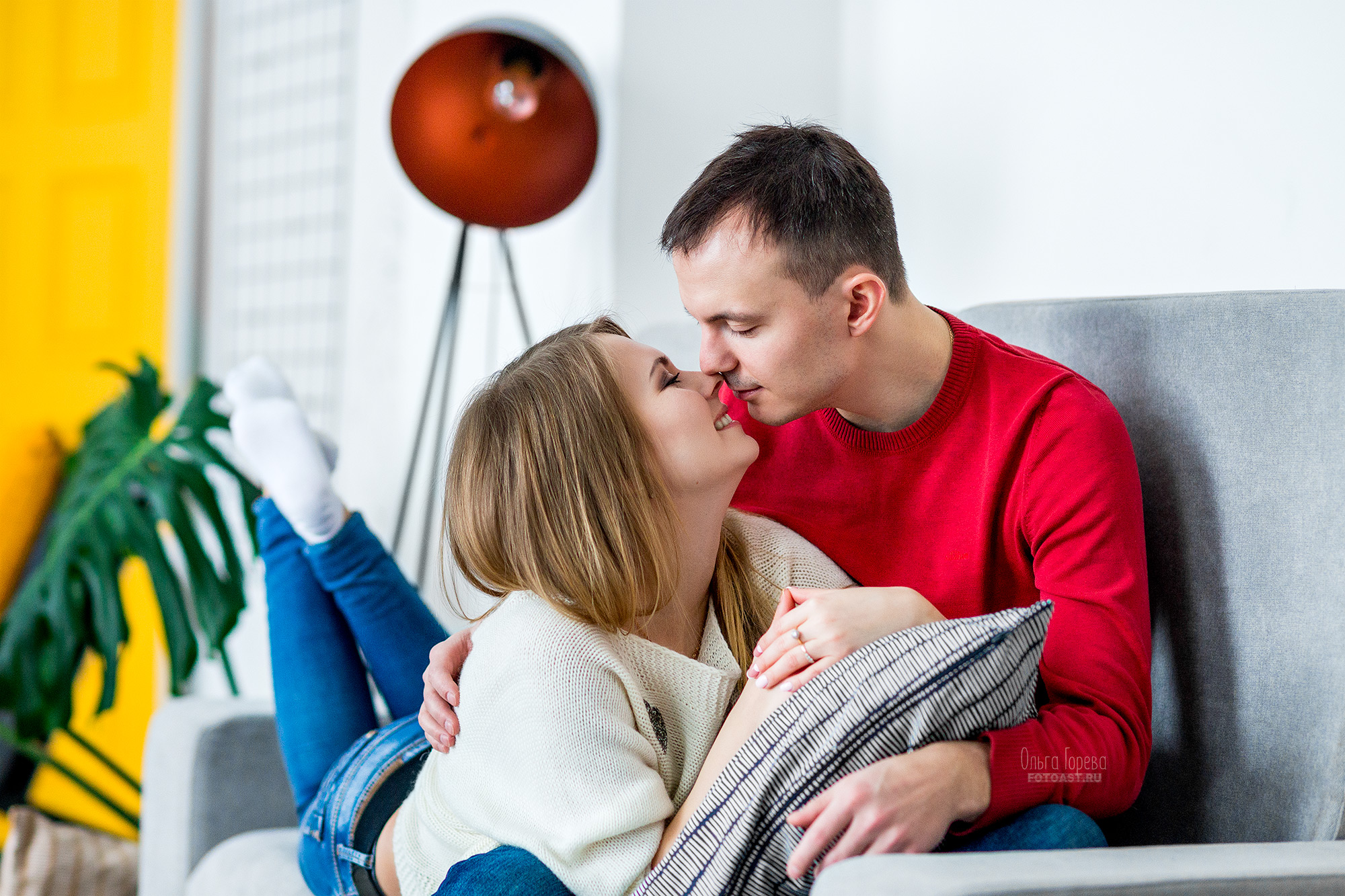 Lovestory в фотостудии в Кирове