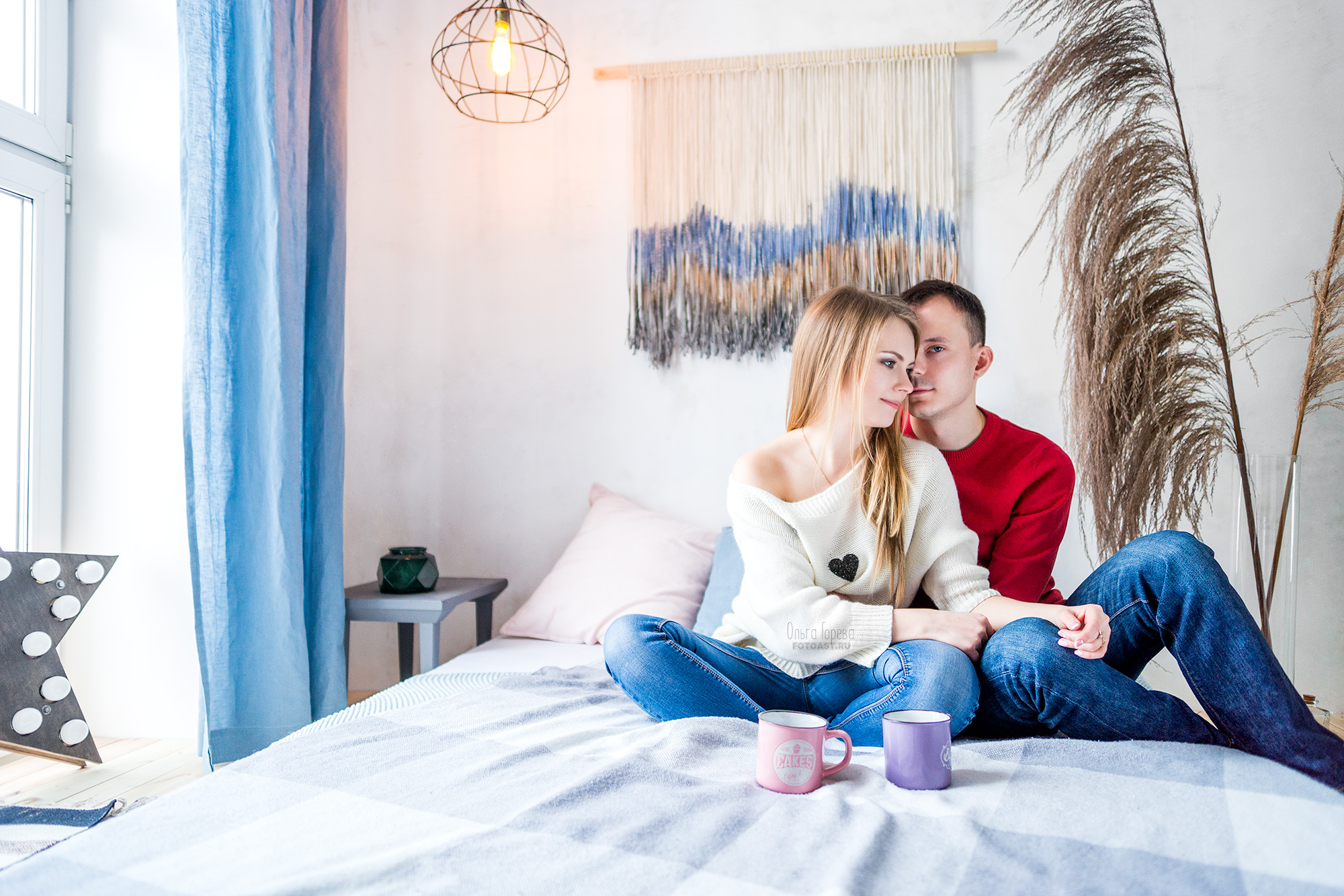 Lovestory в фотостудии в Кирове