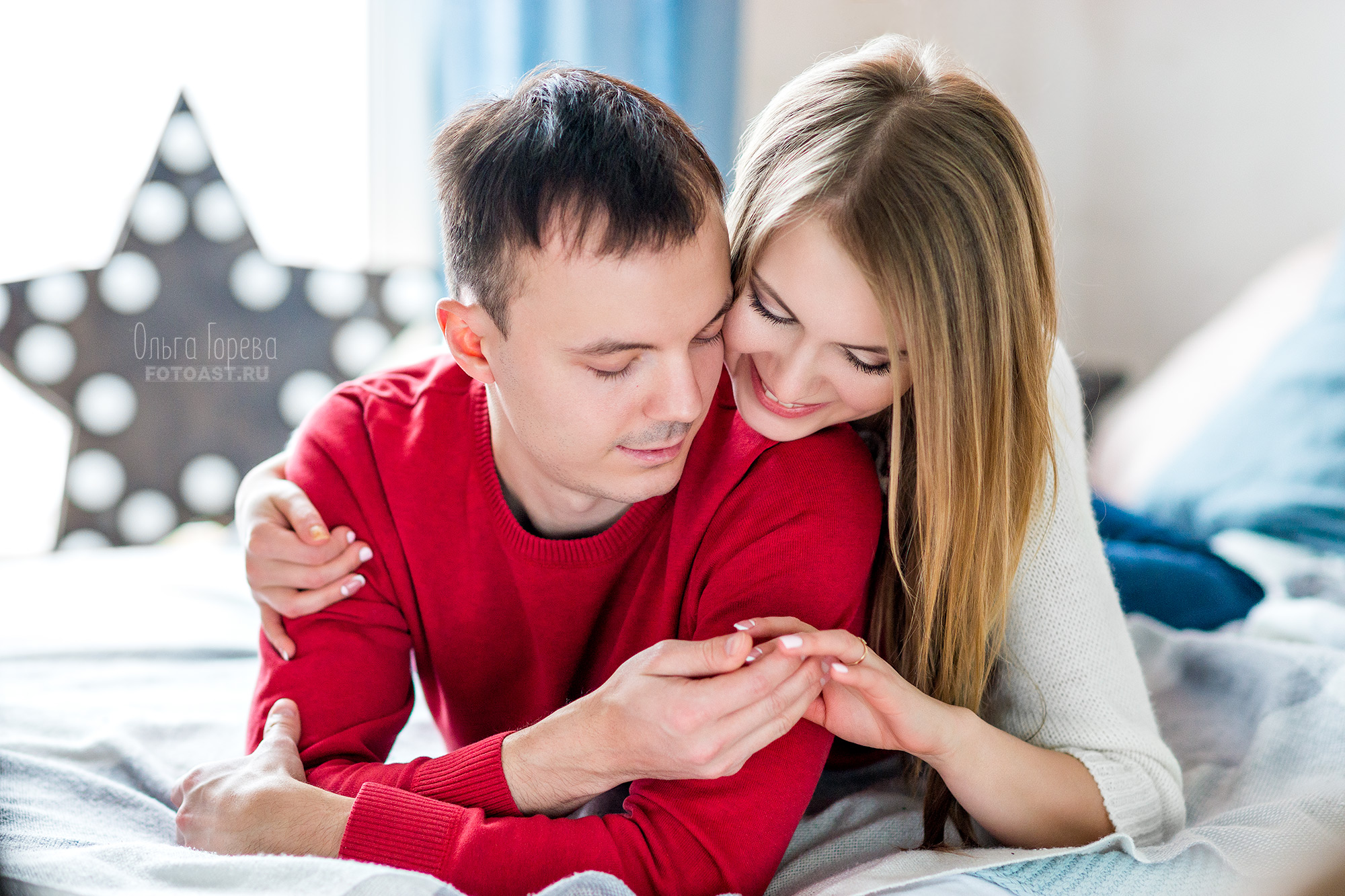 Lovestory в фотостудии в Кирове