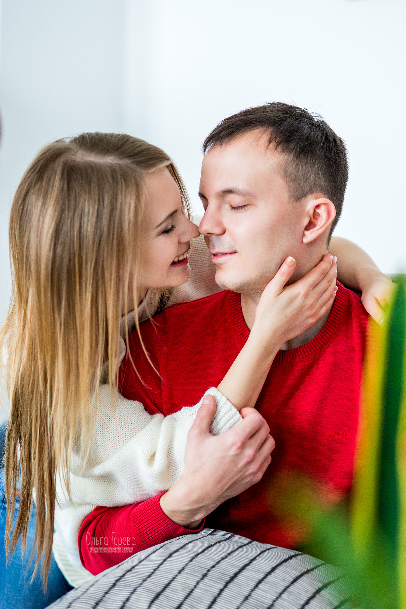 Lovestory в фотостудии в Кирове