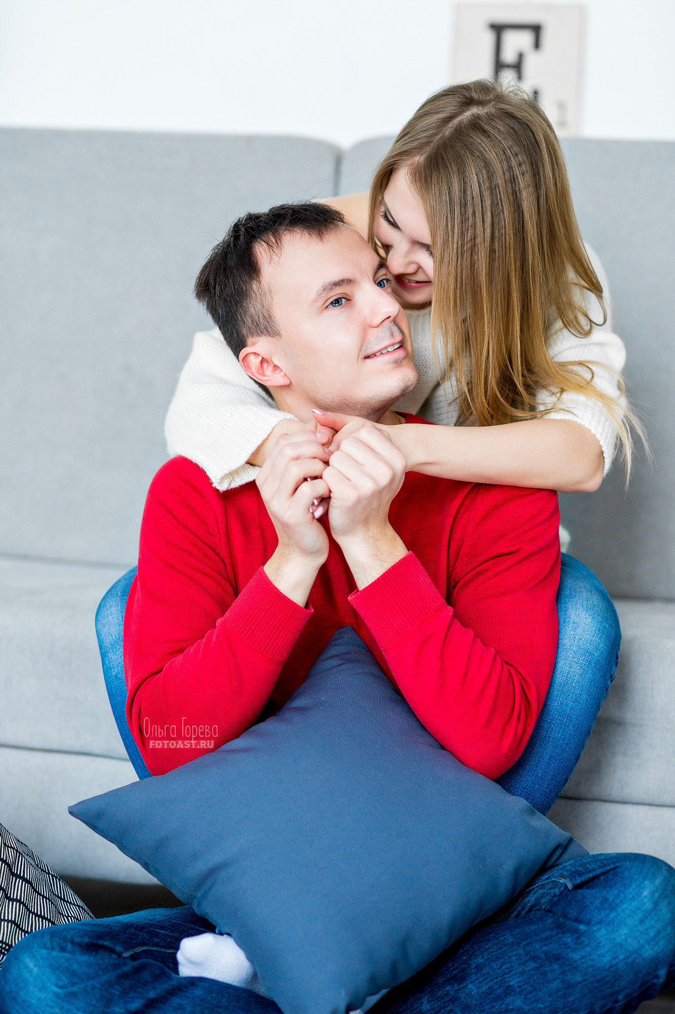 Lovestory в фотостудии в Кирове