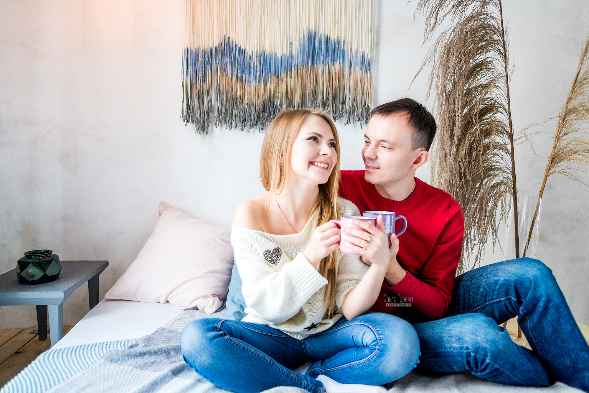 Lovestory в фотостудии в Кирове
