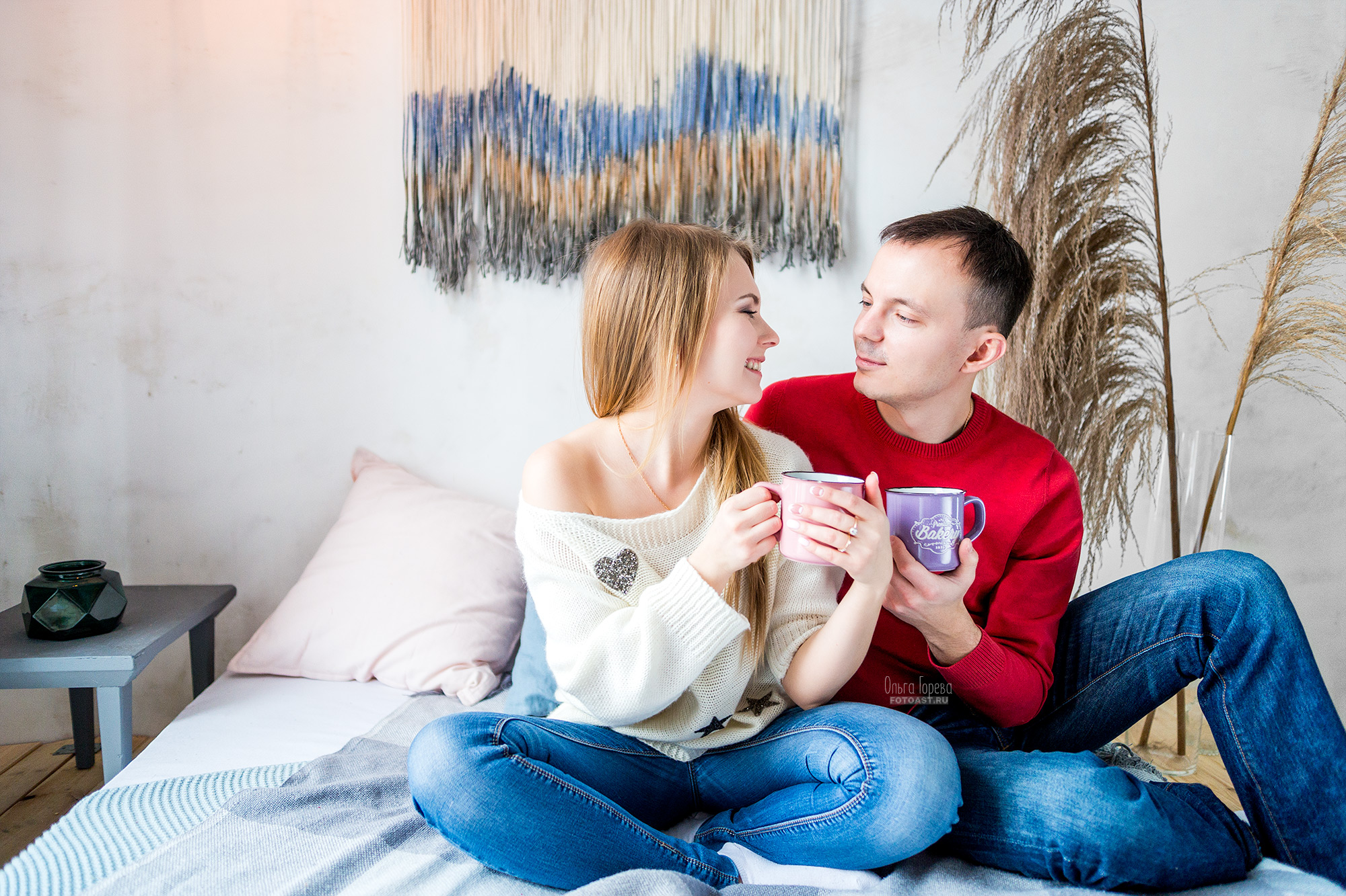 Lovestory в фотостудии в Кирове
