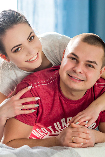 Lovestory в фотостудии в Кирове. Фотосессия для двоих.