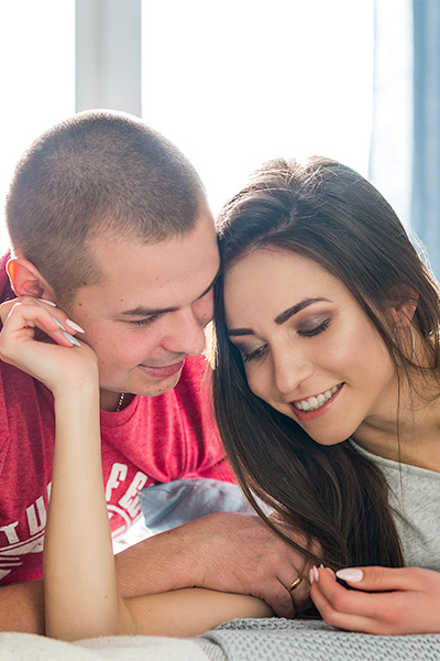 Lovestory в фотостудии в Кирове. Фотосессия для двоих.