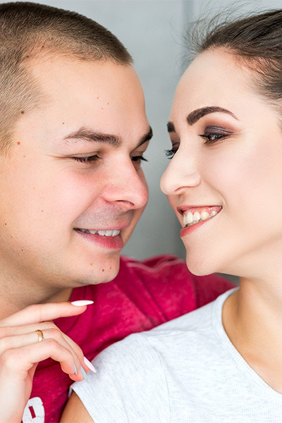 Lovestory в фотостудии в Кирове. Фотосессия для двоих.