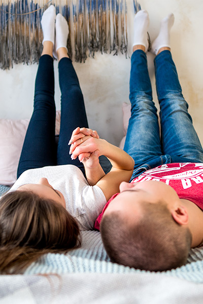 Lovestory в фотостудии в Кирове. Фотосессия для двоих.