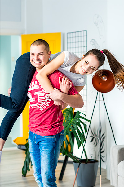 Lovestory в фотостудии в Кирове. Фотосессия для двоих.