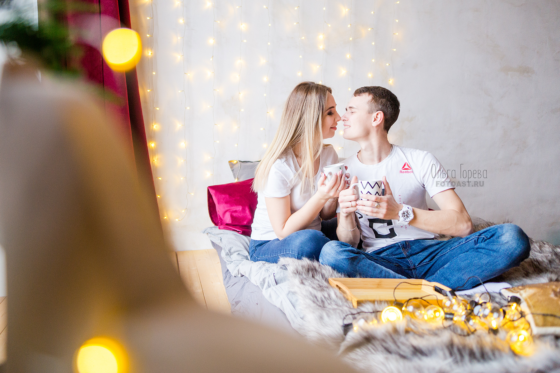 Новогодняя фотосессия в фотостудии Light Up, Киров