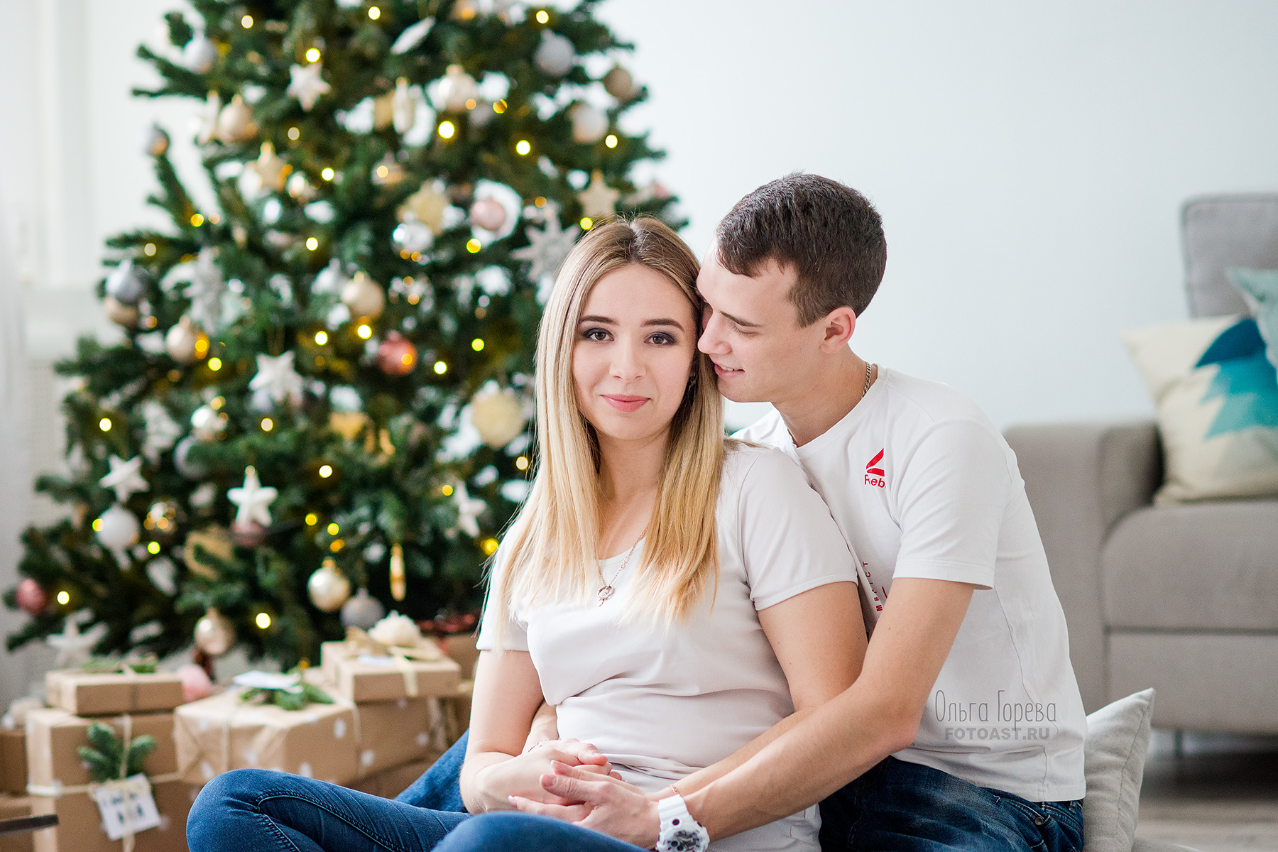 Новогодняя фотосессия в фотостудии Light Up, Киров