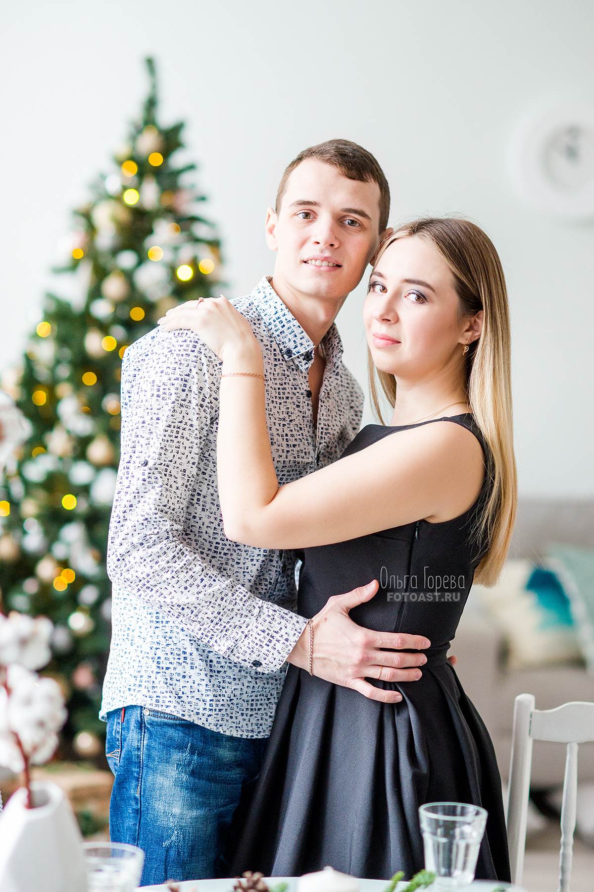 Новогодняя фотосессия в фотостудии Light Up, Киров
