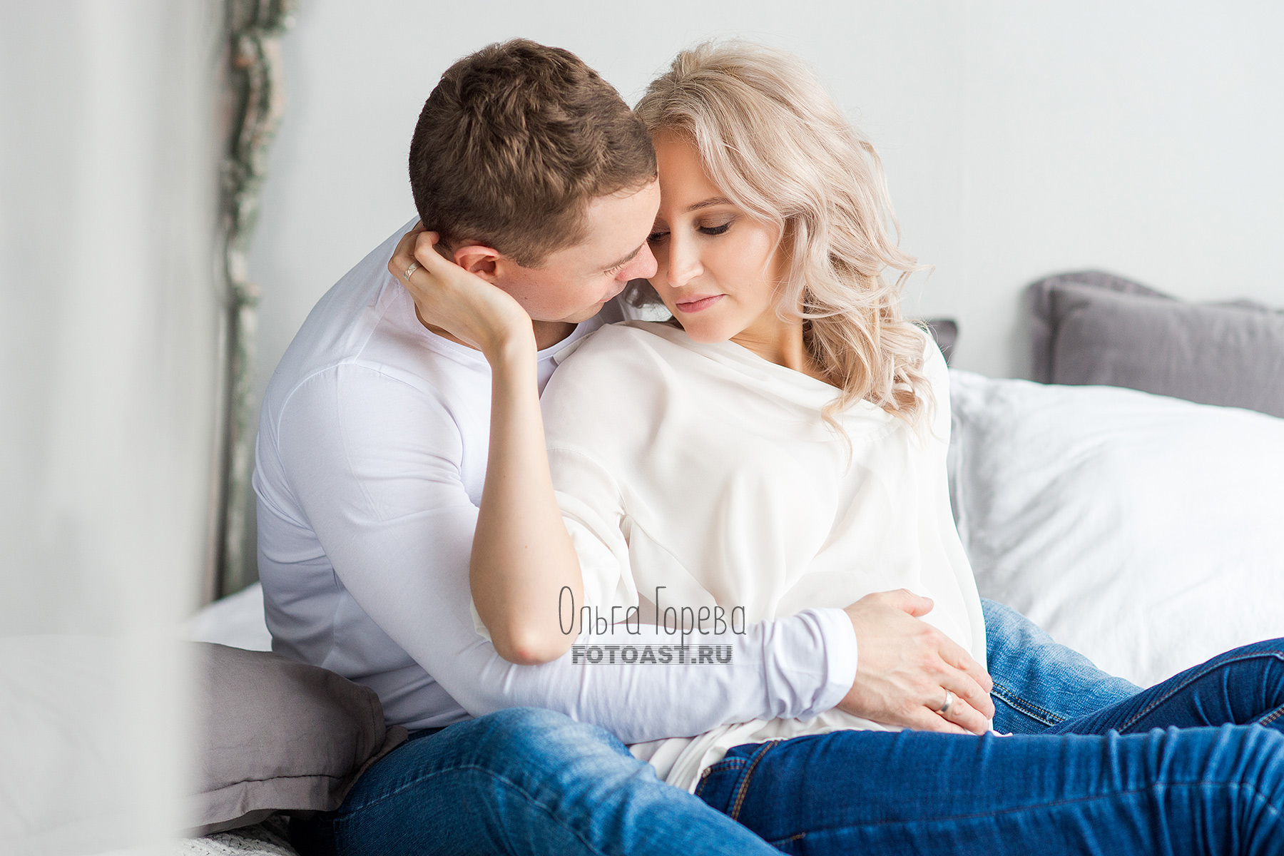 Фотосессия Lovestory в фотостудии в Кирове