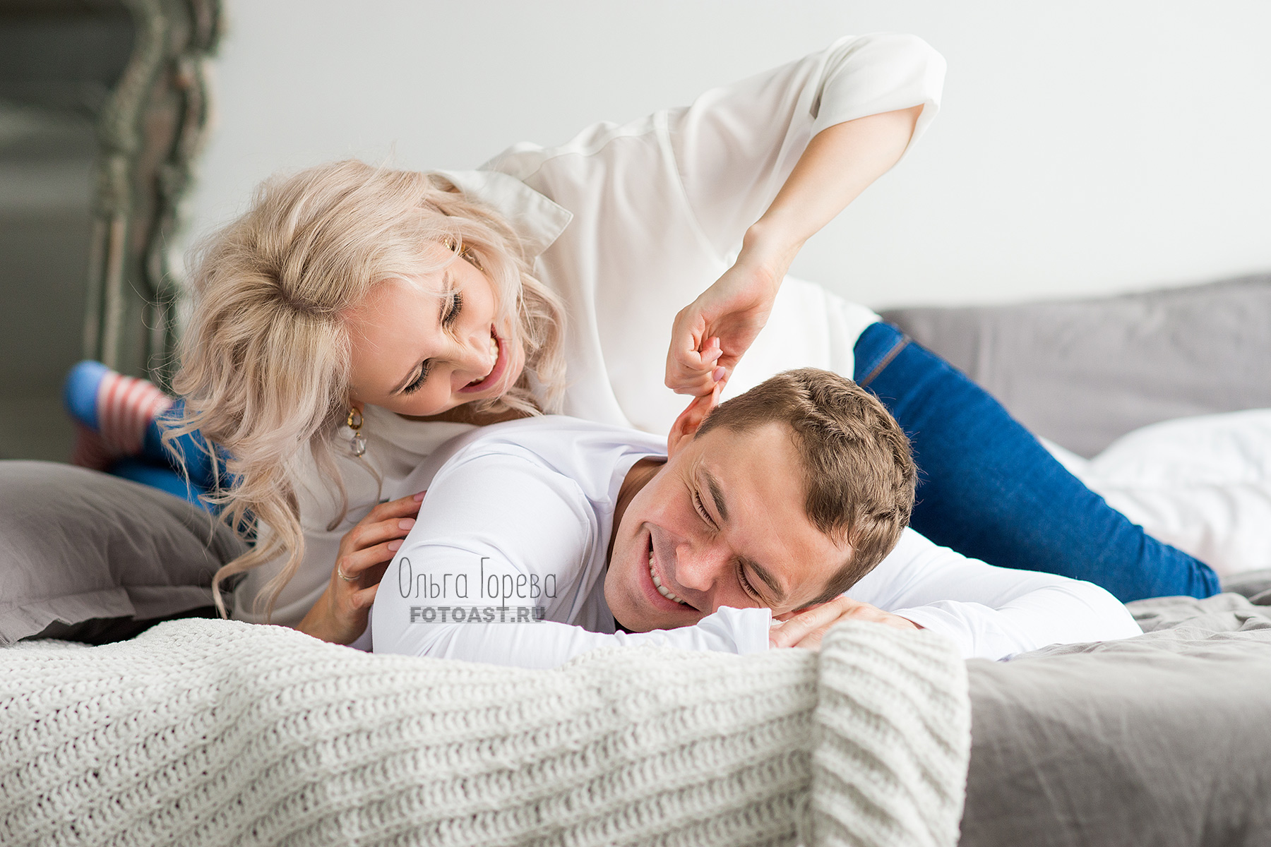 Фотосессия Lovestory в фотостудии в Кирове