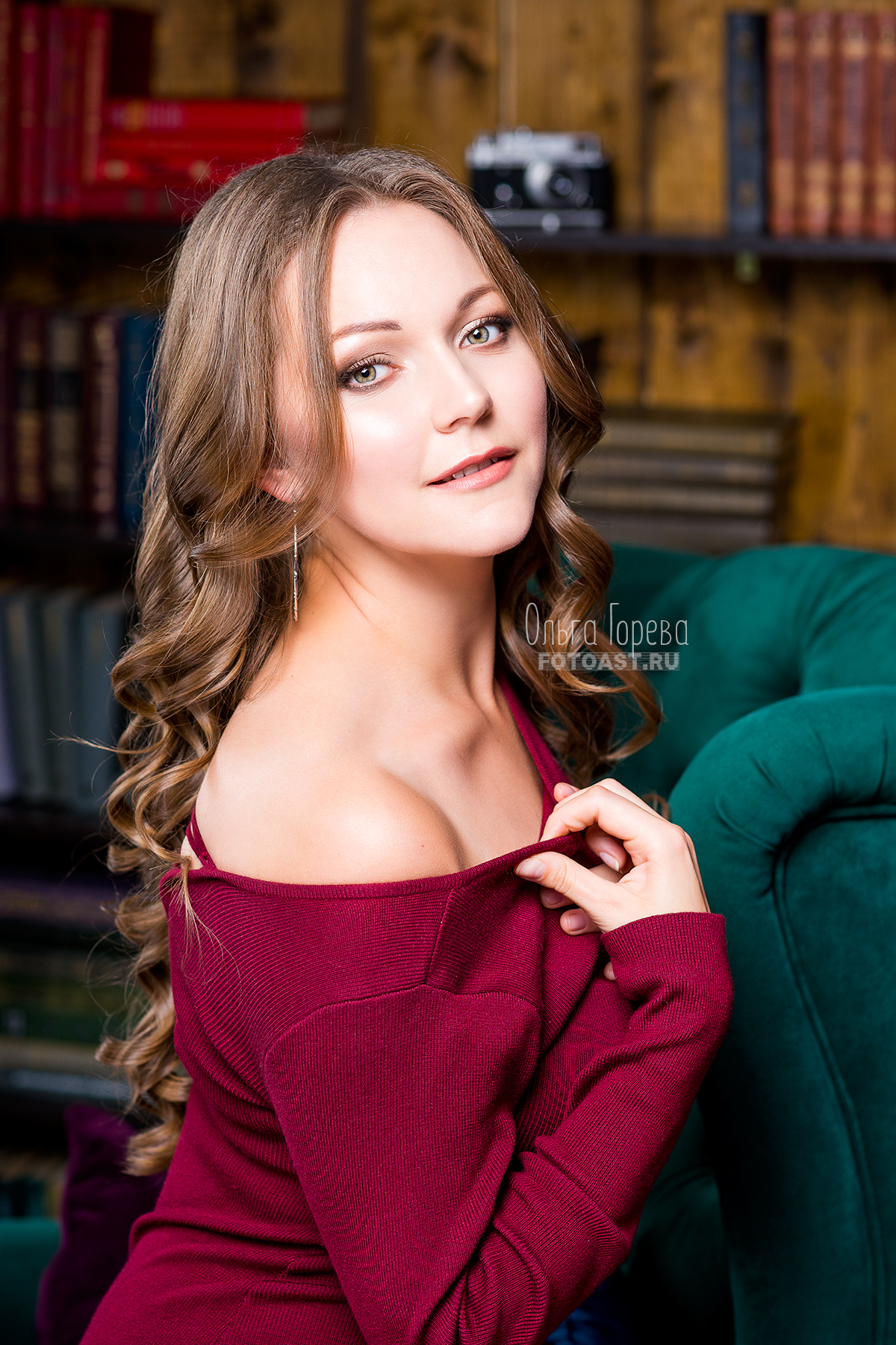 Фотосессия девушки в фотостудии Давинчи, Киров