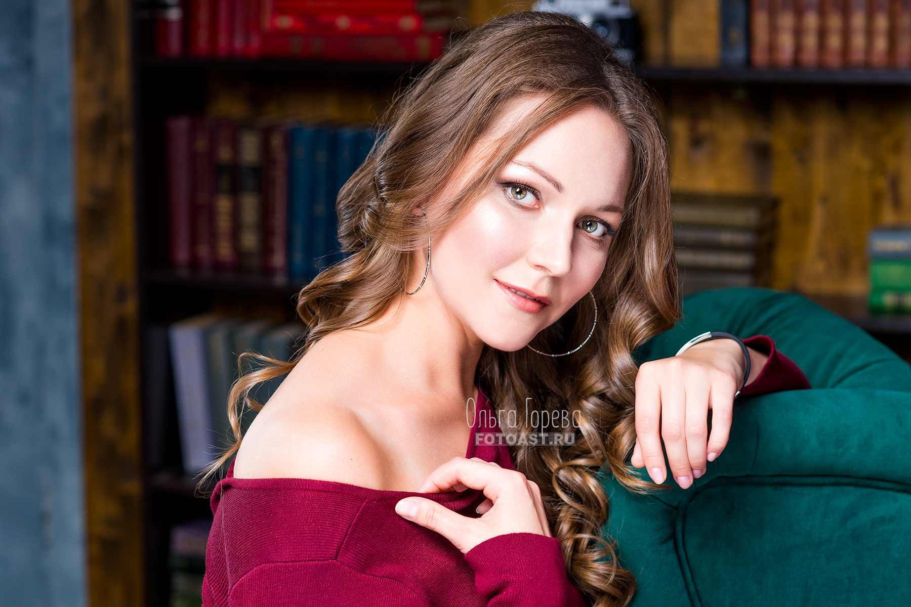 Фотосессия девушки в фотостудии Давинчи, Киров