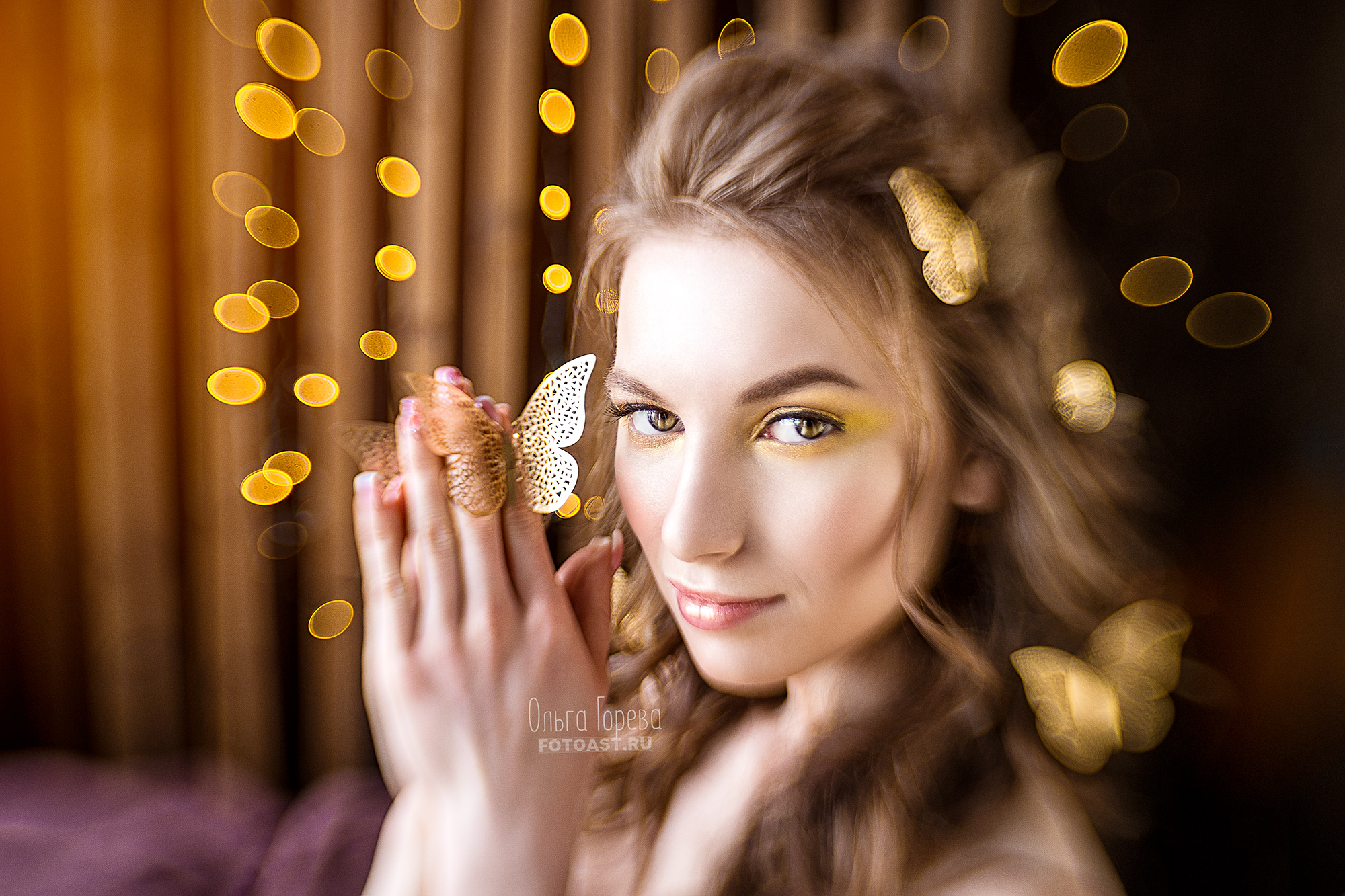 Фотосессия девушки в фотостудии в Кирове