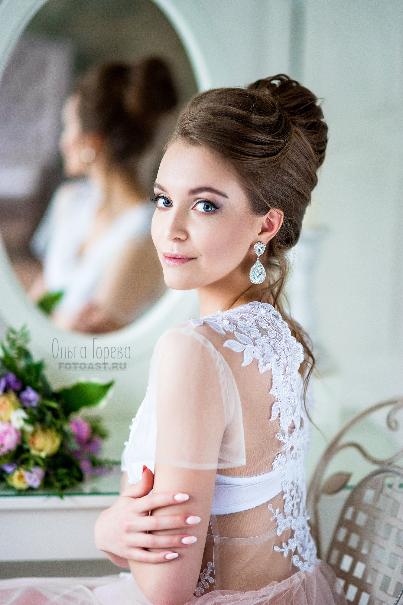 Фотосессия в будуарном платье. Утро невесты в Кирове