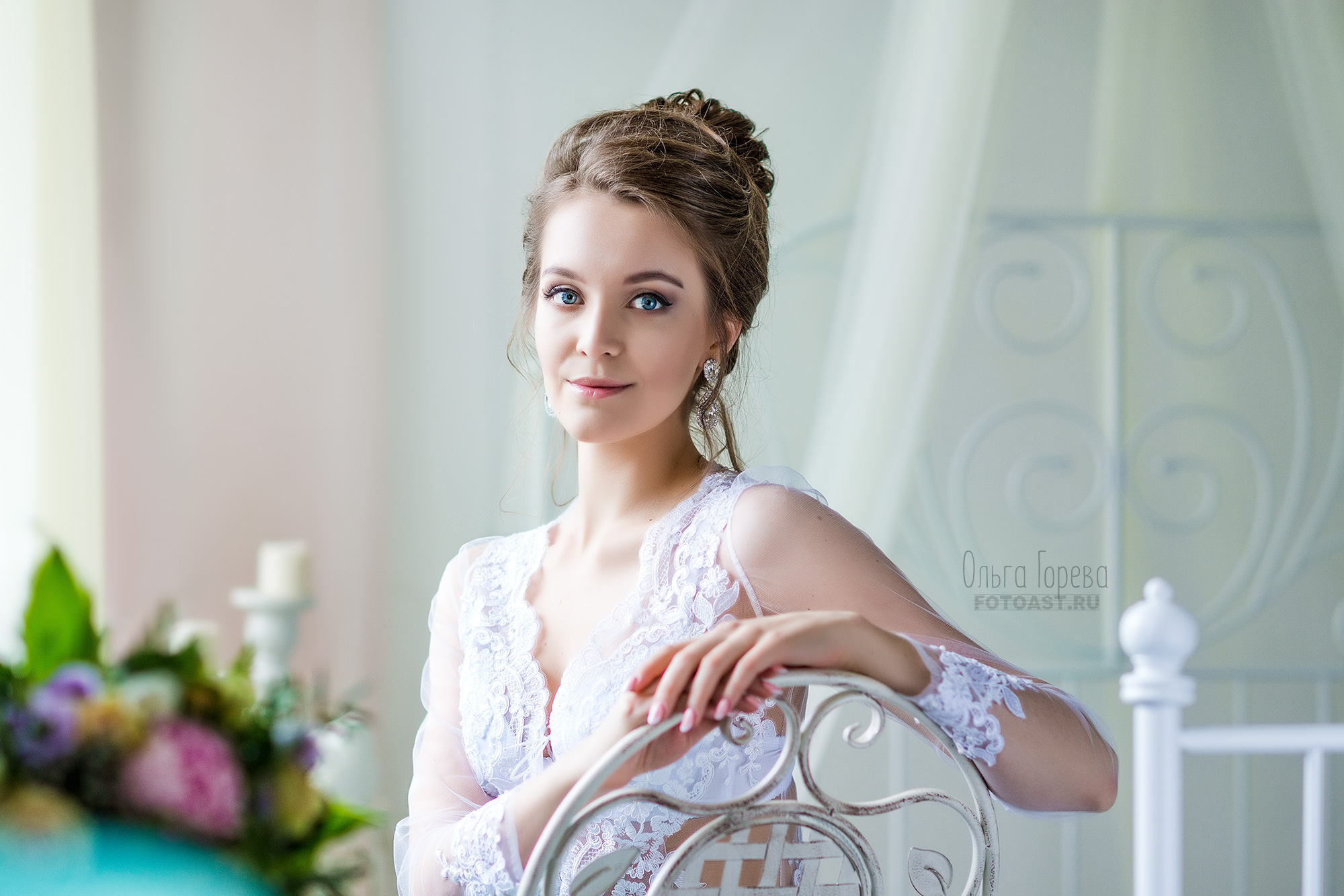 Фотосессия в будуарном платье. Утро невесты в Кирове