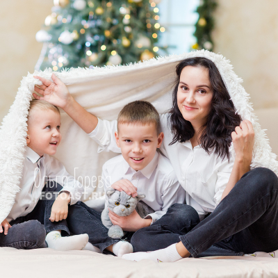 Новогодняя фотосессия в Давинчи