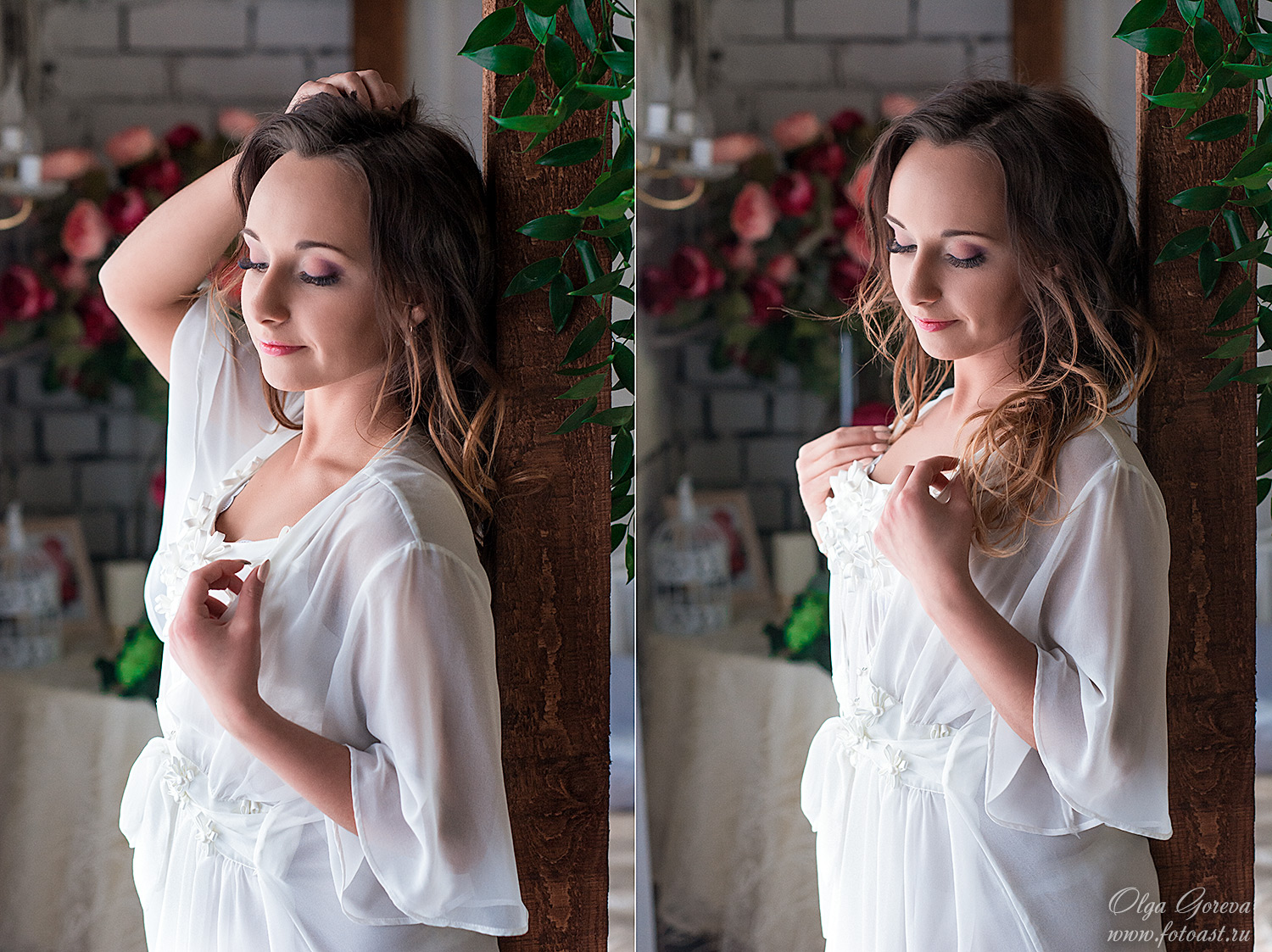 Свадебная фотосессия. Сборы невесты