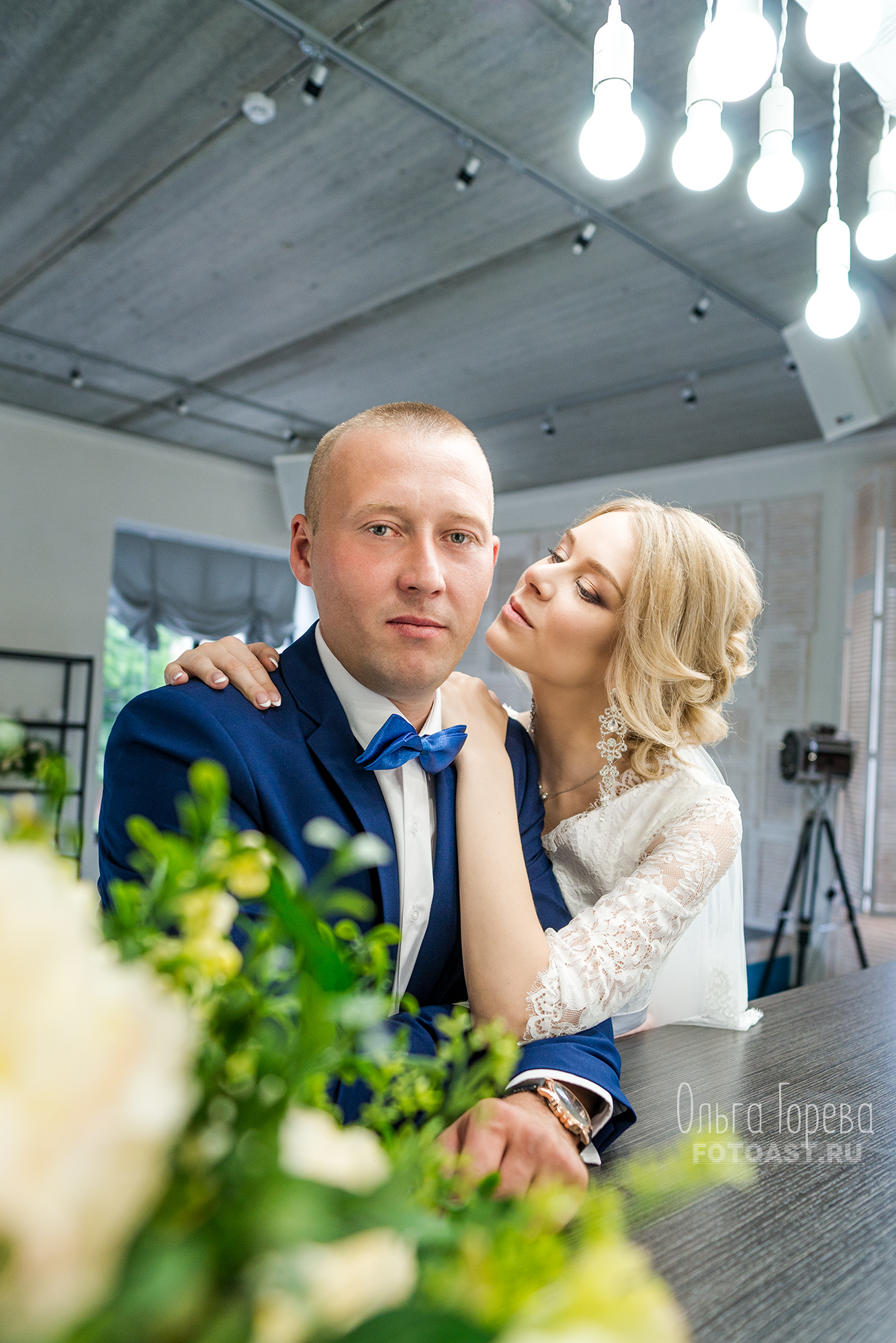 Свадебная фотосессия в Блуме в Кирове