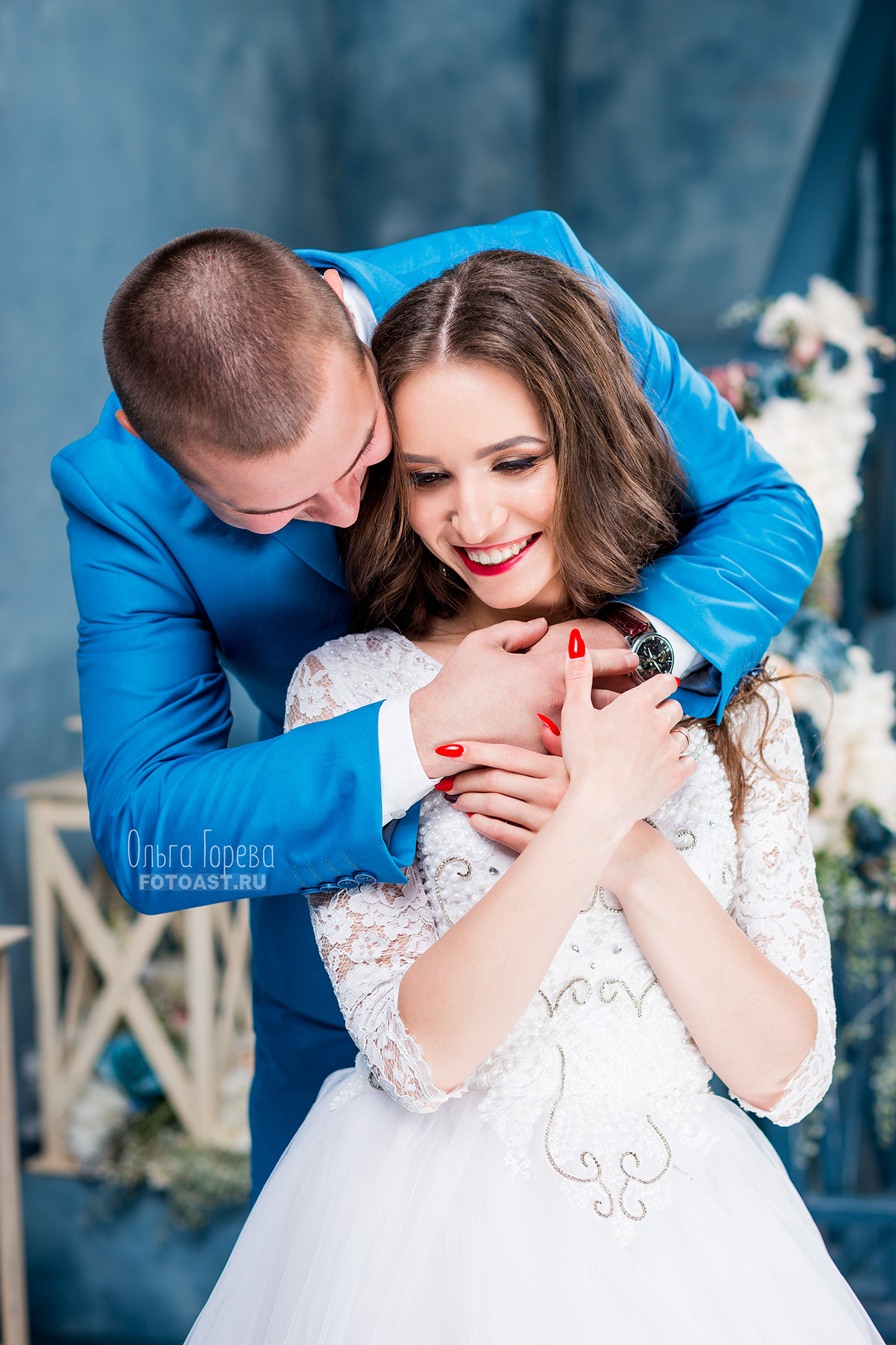 Свадебная фотосессия в фотостудии Давинчи в Кирове