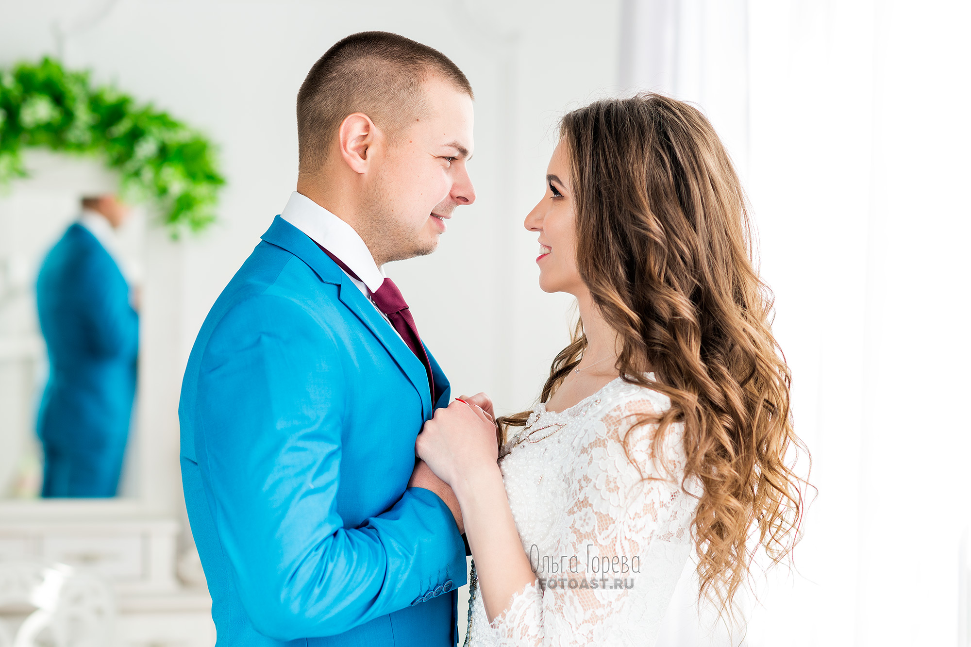 Свадебная фотосессия в фотостудии Давинчи в Кирове